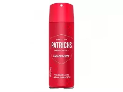 Producto - DESODORANTE MASCULINO PATRICHS GRAND PRIX 230 ML (7791293049700)