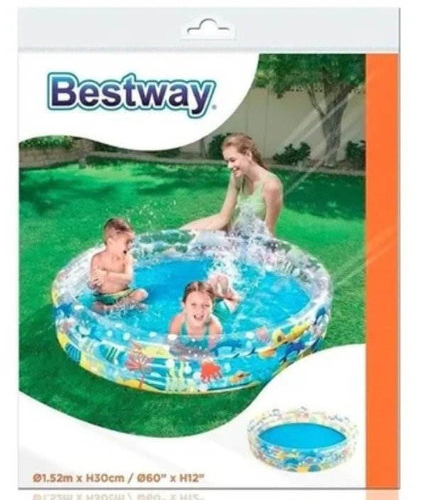 Producto - Pileta Inflable Redonda, Bestway 1.52 x 30