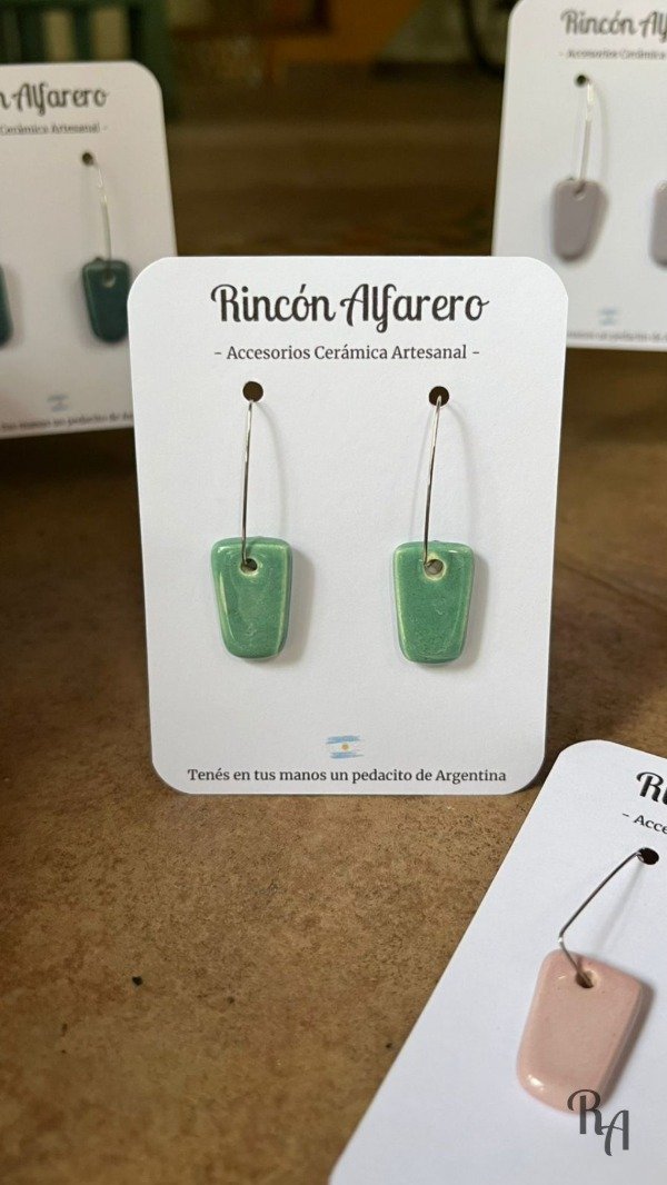 Producto - Pendientes Buenos Aires - conos chicos varios colores