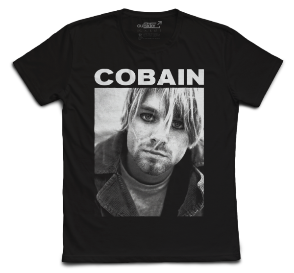 Producto - Remera Kurt Cobain - Nirvana - Negra - 0