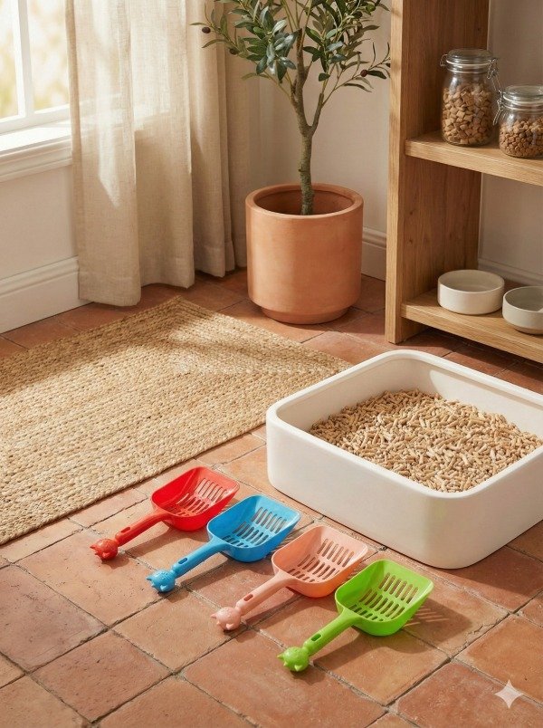 Producto - Pala para arena para gatos