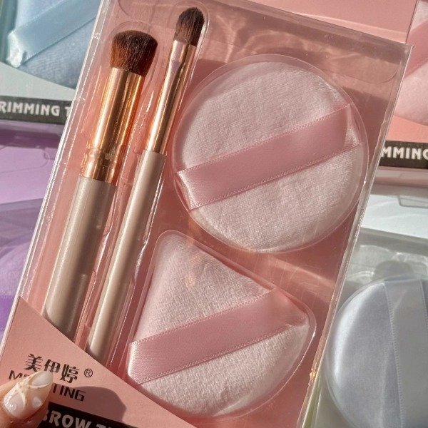 Producto - Set 2 Brochas con 2 esponjas