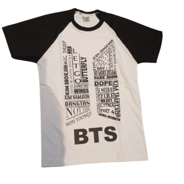 Producto - Remera Raglan BTS Calidad Premium K-Pop (BTSREAD2)