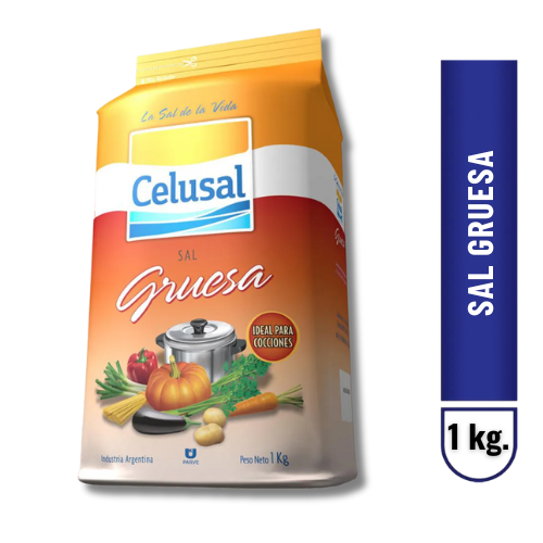 Producto - SAL GRUESA CELUSAL 1 KG.