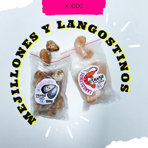 Producto - Langostinos y Mejillones x 100g