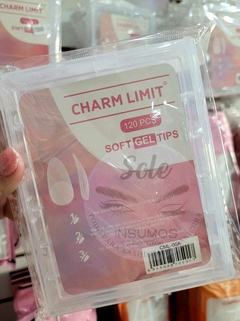 Producto - TIPS PRE-LIMADOS CHARM LIMIT 120U.