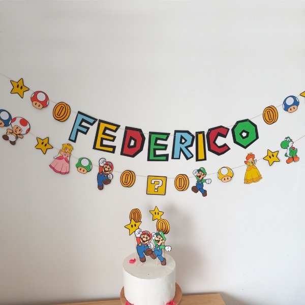 Producto - Guirnalda Super Mario Bross