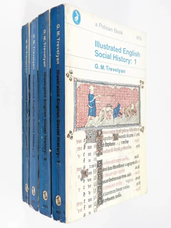 Producto - Trevelyan Illustrated English Social History 4 Vol Penguin - 0