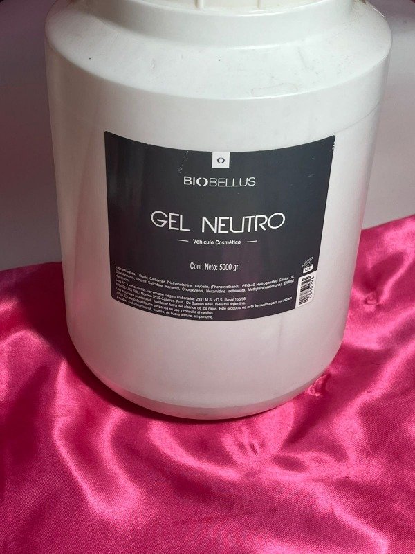 Producto - gel neutro 5 k biobellus