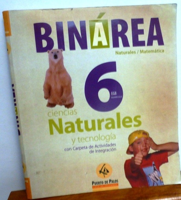 Producto - BINAREA 6 - NATURALES - MATEMATICA - PUERTO DE PALOS - 1998