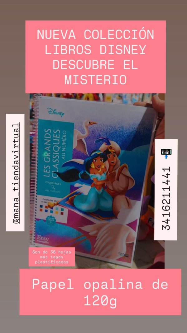 Producto - LIBROS DISNEY DESCUBRE EL MISTERIO