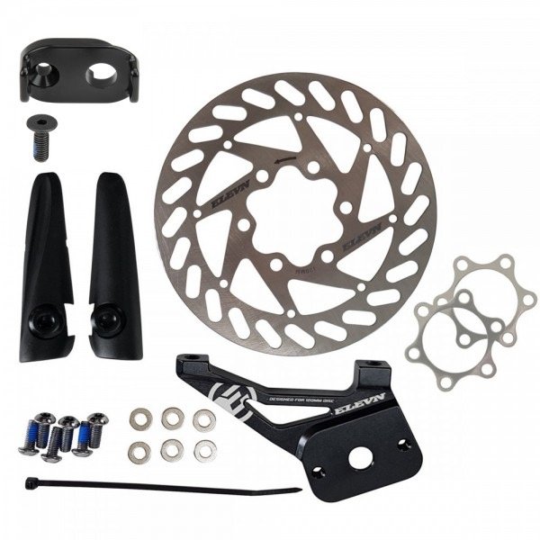 Producto - DISCO DE FRENO ELEVN KIT 120MM ROTOR - CHASE ACT 1.2 AND 1.0 10MM AXLE E130