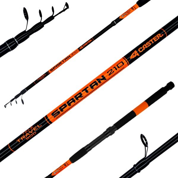 Producto - Caña CASTER Spartan 2.70m Telescópica Spinning 8-17 Lb 30-60g