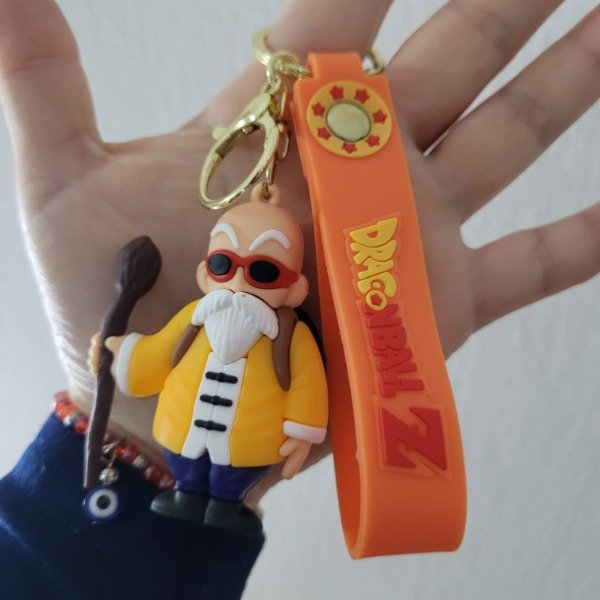 Producto - LLAVERO DE GOMA MAESTRO ROSHI DBZ
