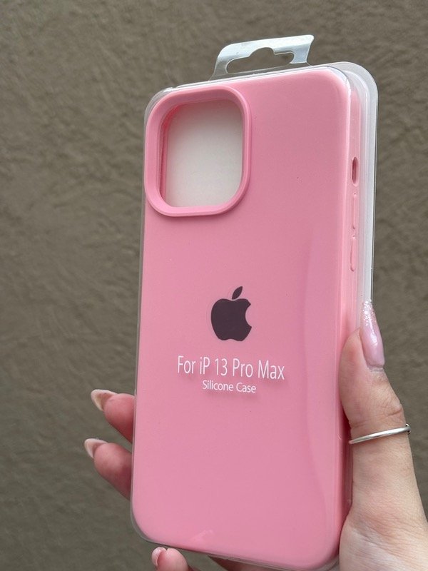 Producto - Silicone 13 pro max rosa claro