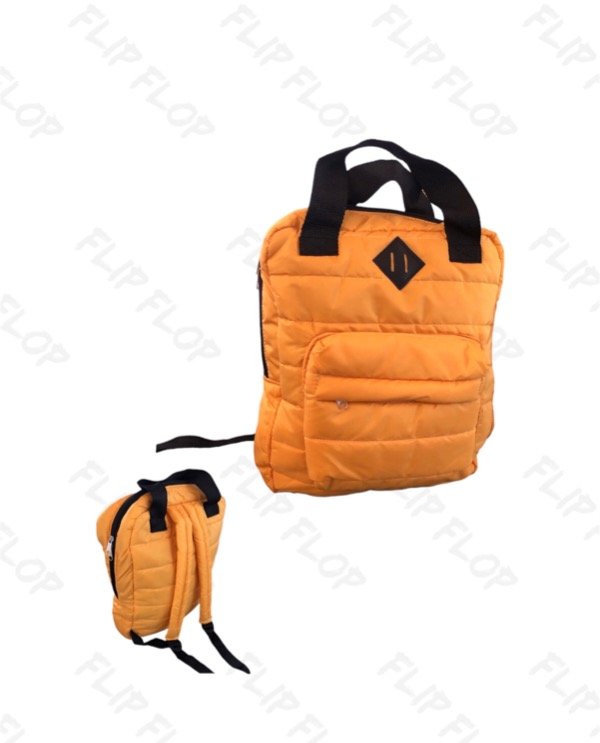 Producto - Mochila Puffer, amarillo (A4)