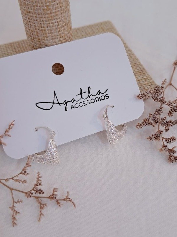 Producto - Aros AB carterita con strass