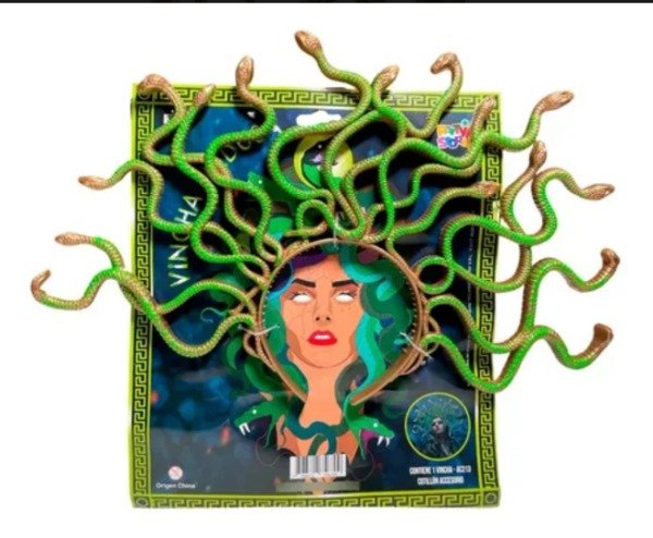 Producto - vincha Medusa