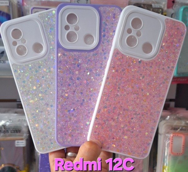 Producto - Fundas glitter reforzadas. Redmi 12C