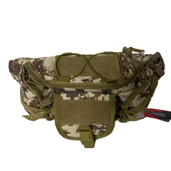 Producto - Riñonera Morral Porta Elementos Camu Marron