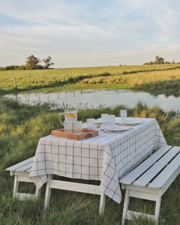 Producto - Mantel de tussor antimanchas 1,60 x 2mts