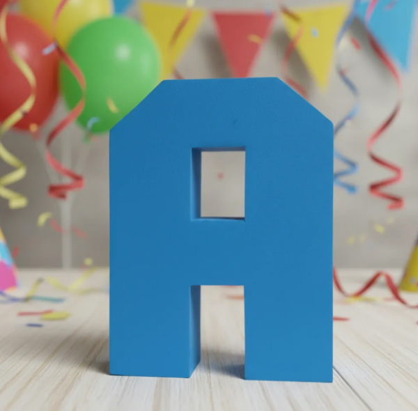 Producto - Kit Imprimible Molde Letras Y Números 3d 16 Cm Editables