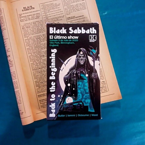 Producto - Black Sabbath - ULTIMO CONCIERTO "Back to the beginning" VHS