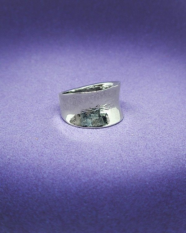 Producto - A 1027 - Anillo de Acero Quirúrgico - Ancho rugoso