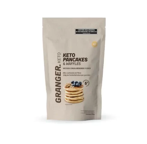 Producto - Pancakes keto sabor vainilla 200gr GRANGER