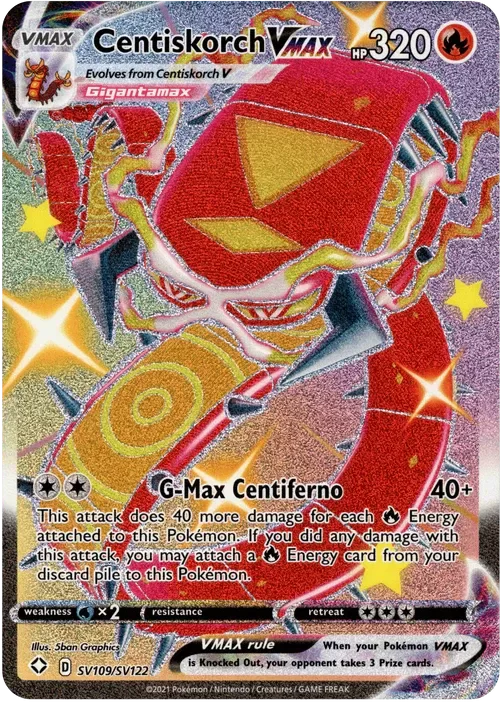 Producto - Centiskorch VMAX - SV109/SV122 - Shining Fates - Holo