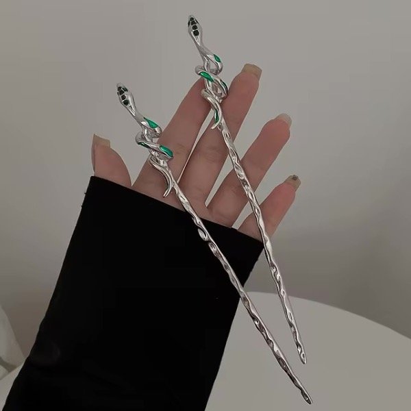 Producto - Horquilla snake verde