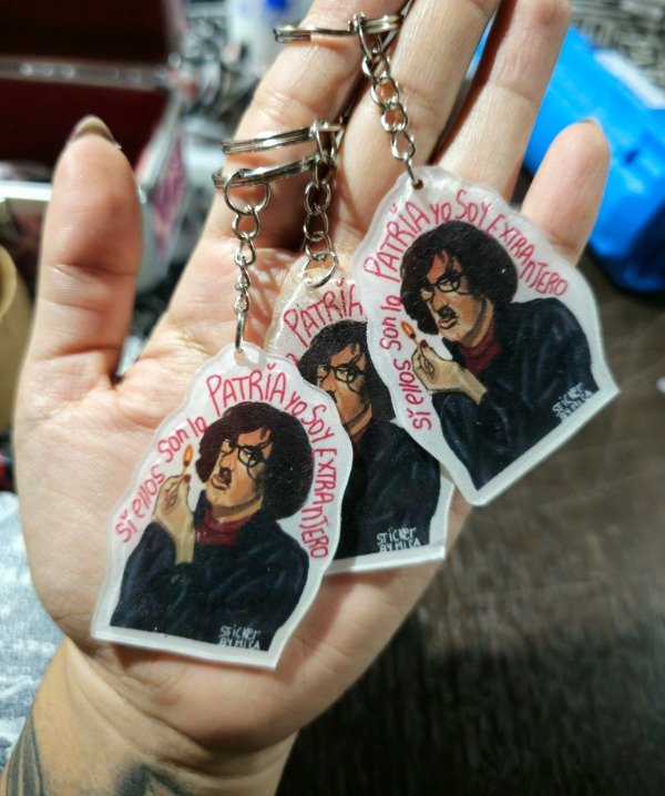 Producto - Llavero charly garcia