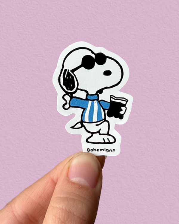 Producto - SNOOPY ARGENTO - Sticker Individual Random