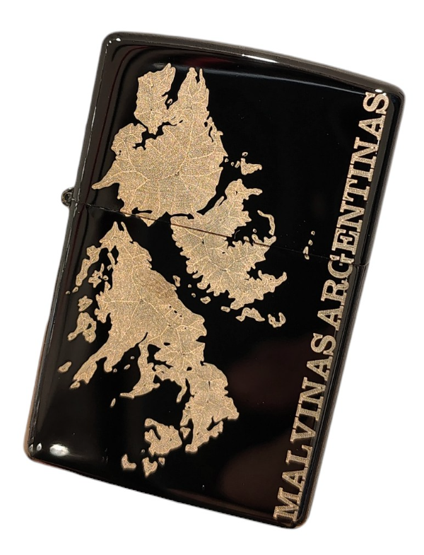 Producto - ENCENDEDOR RECARGABLE A BENCINA MALVINAS ARGENTINAS