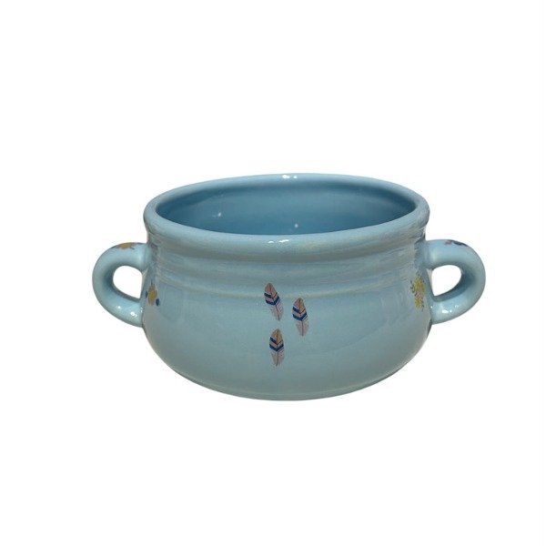 Producto - Cazuela celeste doble asa