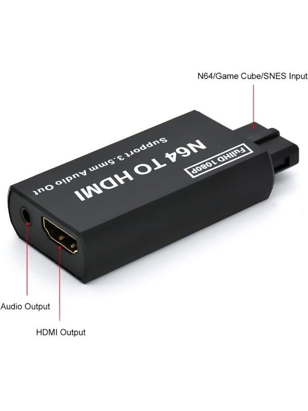 Producto - HDMI Nintendo 64 Gamecube Super Nintendo - 1