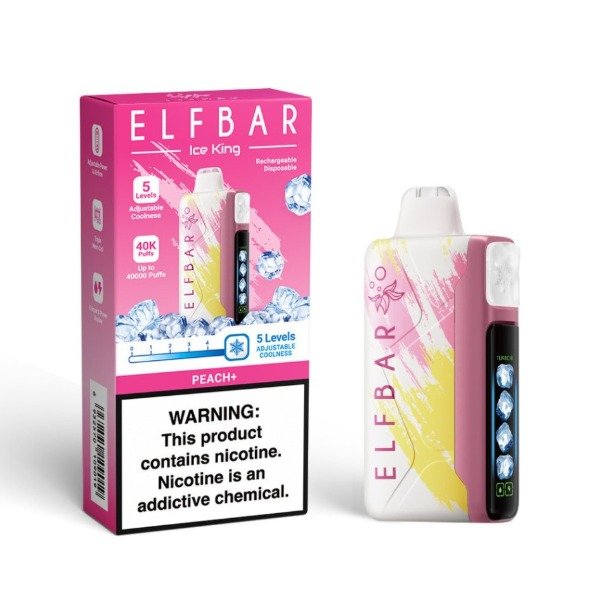 Producto - ElfBar Ice King 40.000 Puff Peach +