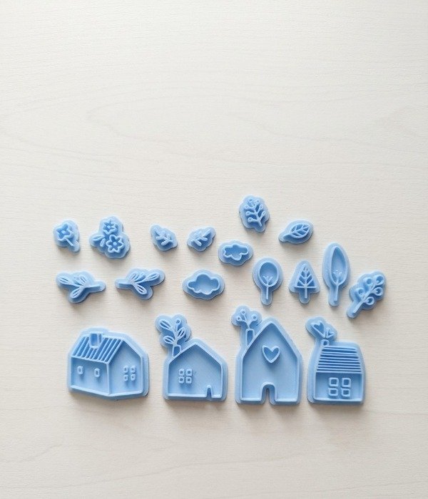 Producto - Set de Casitas y Arbolitos