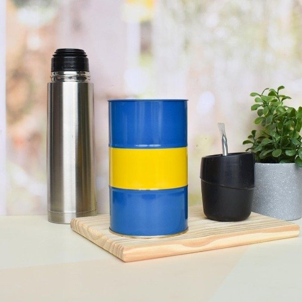 Producto - LATA YERBERA TAMBO BOCA - RIVER