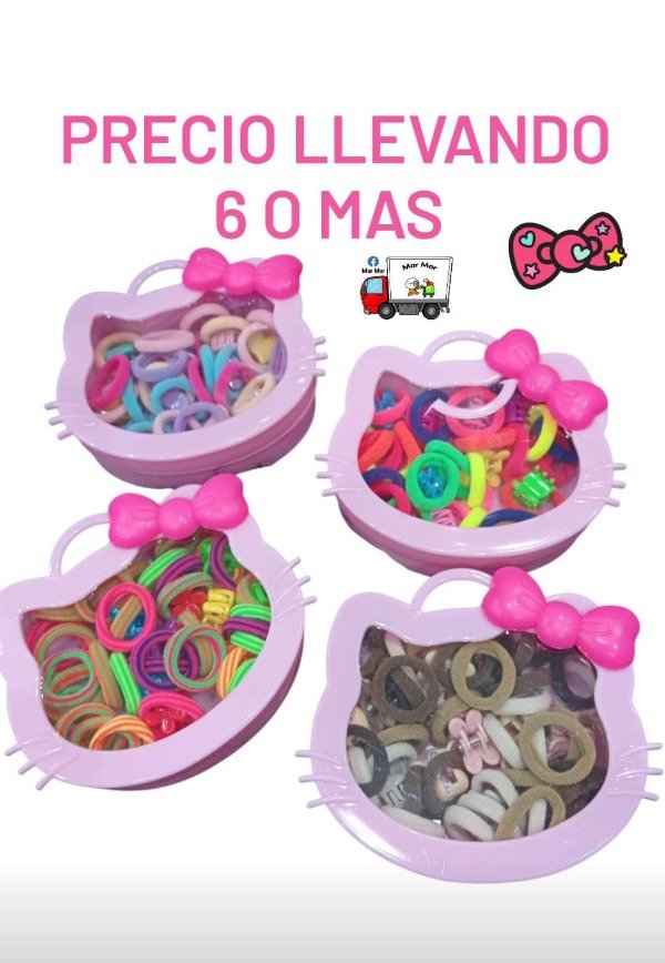 Producto - Set gomitas hello Kitty (cantidad)