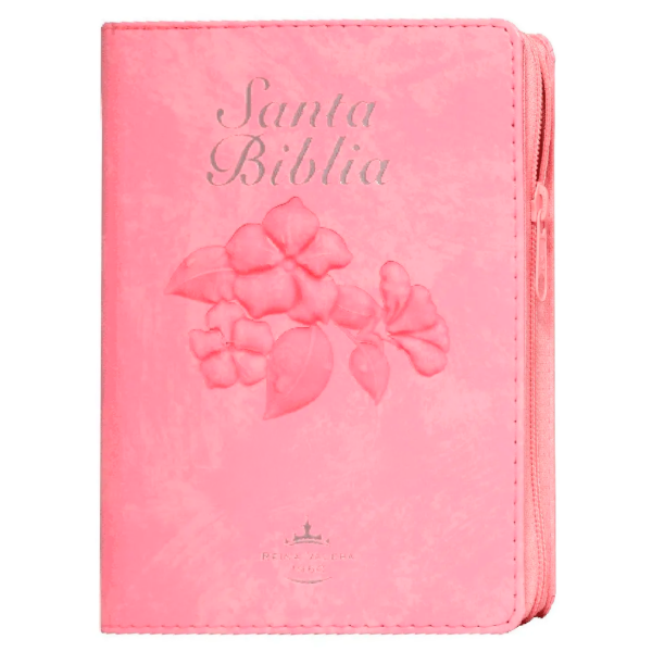 Producto - Biblia Reina Valera 1960 Mediana Rosa Con Cierre E Indice