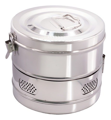 Producto - Tambor De Acero Inoxidable 10x12