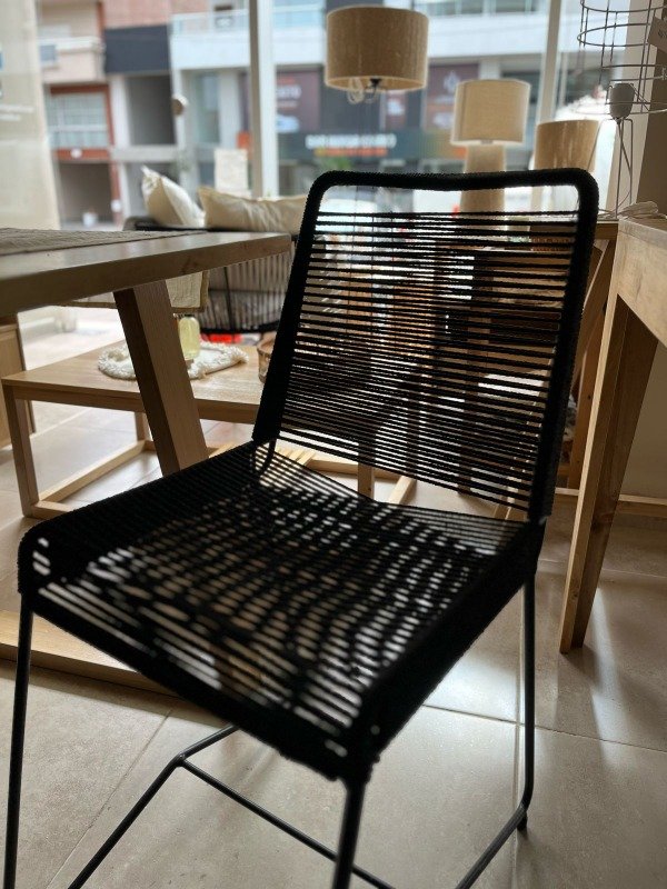 Producto - SILLA TULUM NEGRA