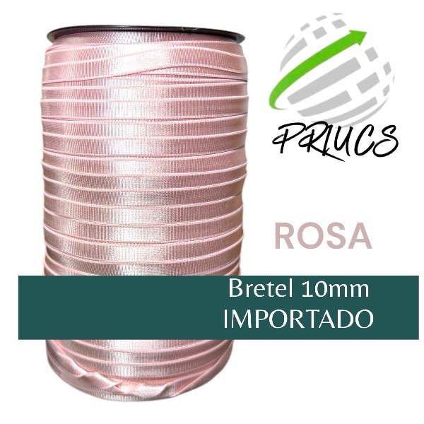 Producto - Bretel 10mm Importado Rosa Rasado Cono