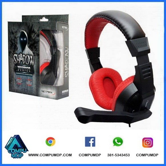Producto - AURICULAR NETMAK SHADOW PC