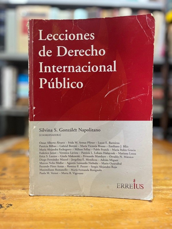 Producto - Lecciones de derecho internacional público. Napolitano
