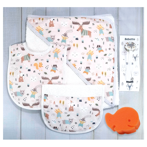 Producto - Set de Baño 5 P / Neutro Escandinavo
