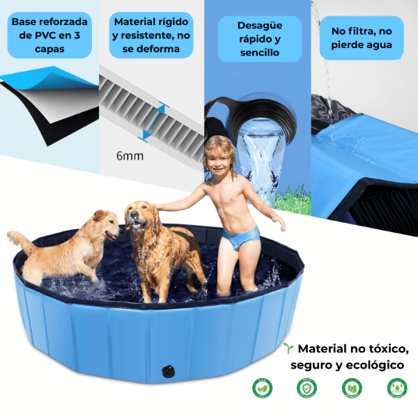 Producto - PILETA PLEGABLE 80x30cm - 2