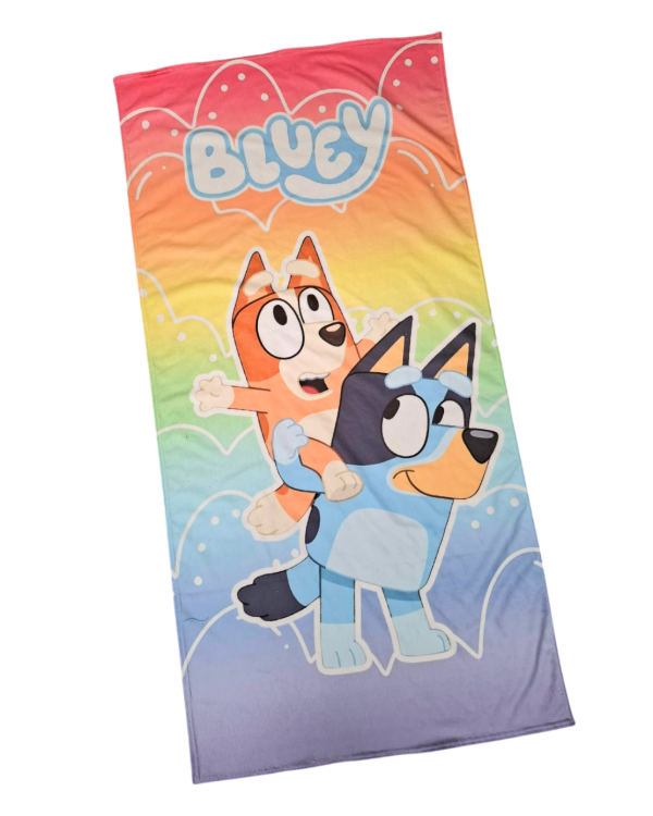 Producto - Toallon microfibra Bluey