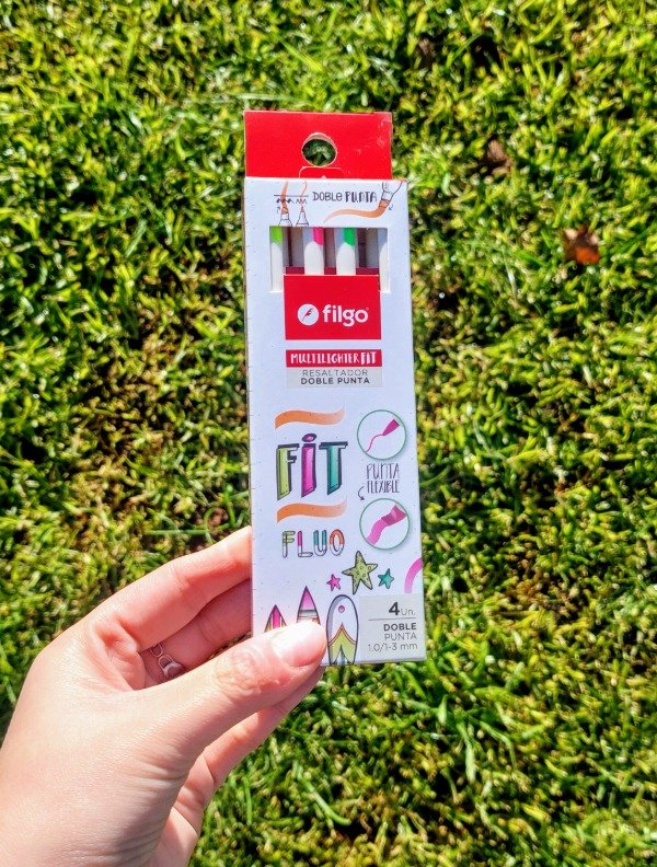 Producto - Resaltadores Multilighter Fit Fluo Filgo x4 (punta flexible)
